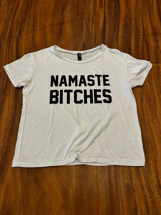 GIRLFRIEND’S GUIDE TO DIVORCE: Jo’s Season 4 NAMASTE Shirt
