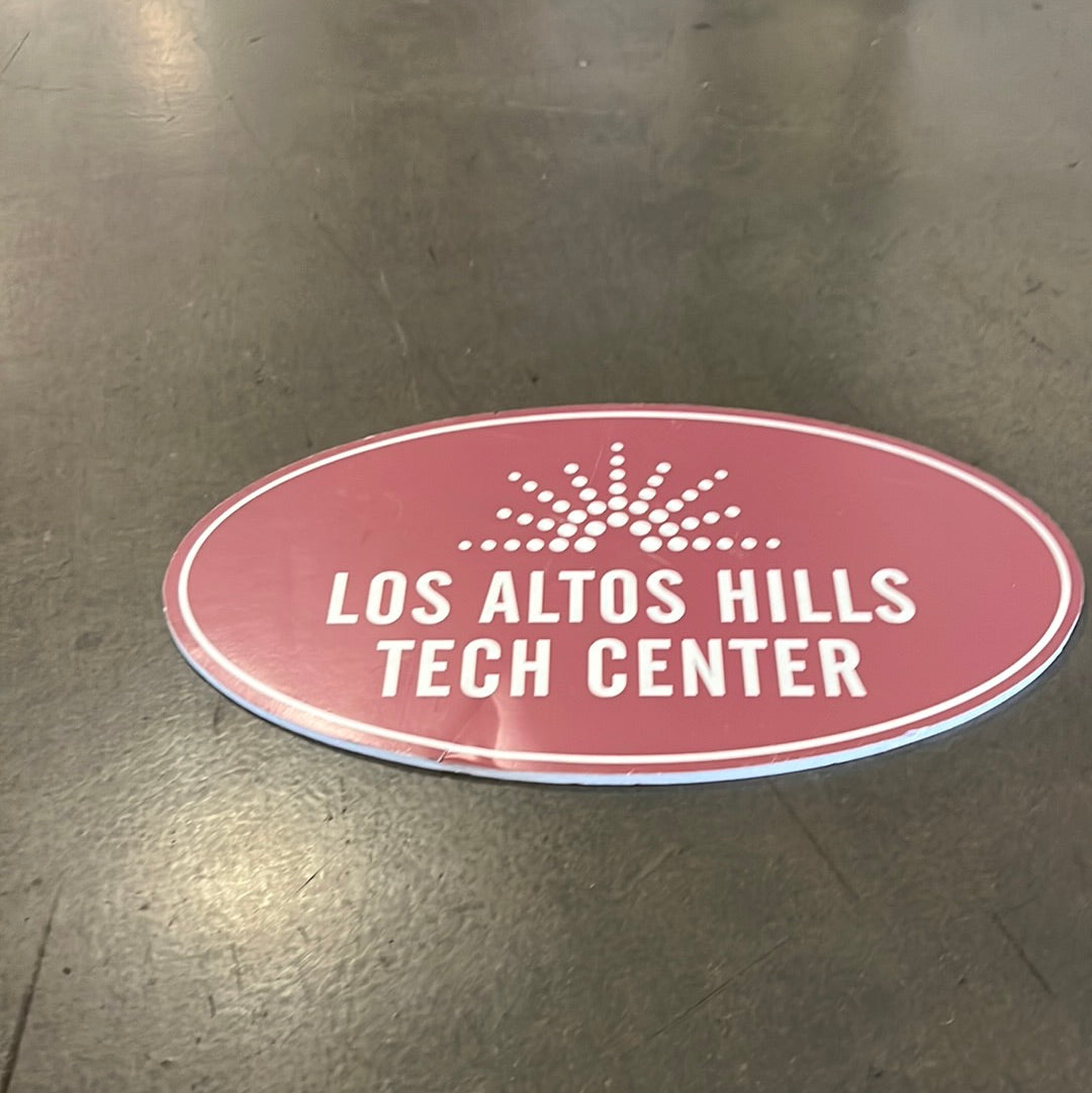 SILICON VALLEY: Los Altos Hills Tech Center Sign