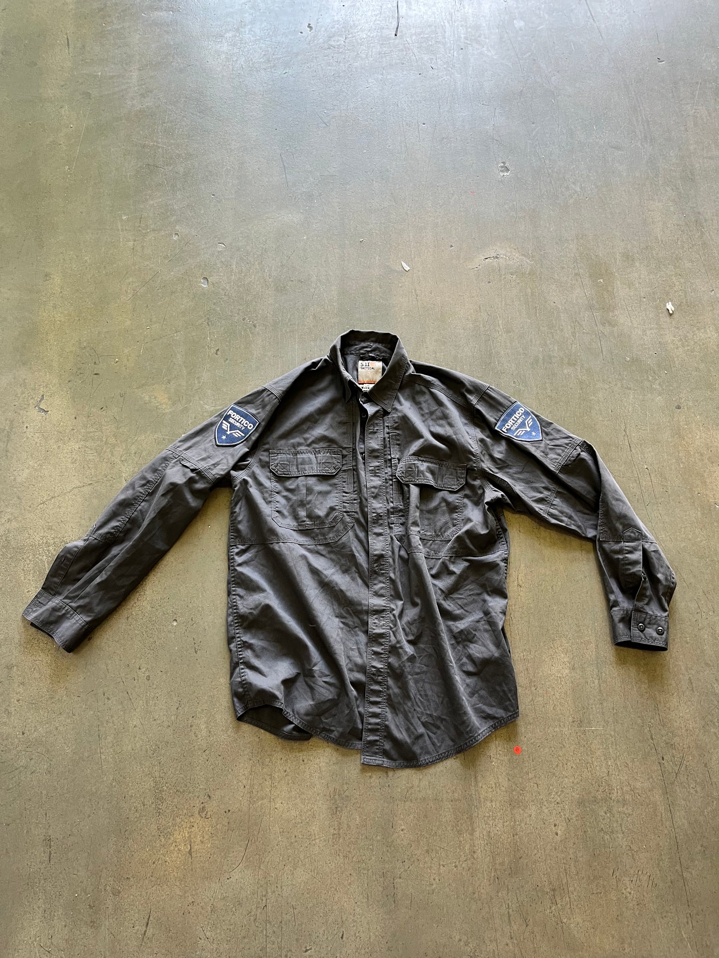 WRATH OF MAN: “H” HERO Fortico  Grey Blue Tactical Shirt and Pants