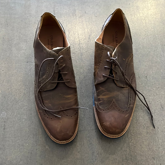 BALLERS: Spencer Strassmore's Cole Haan Brown Lace Wingtip Shoes