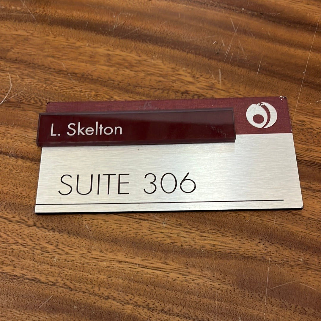 SILICON VALLEY: Lex Skelton Office Suite 306 Sign