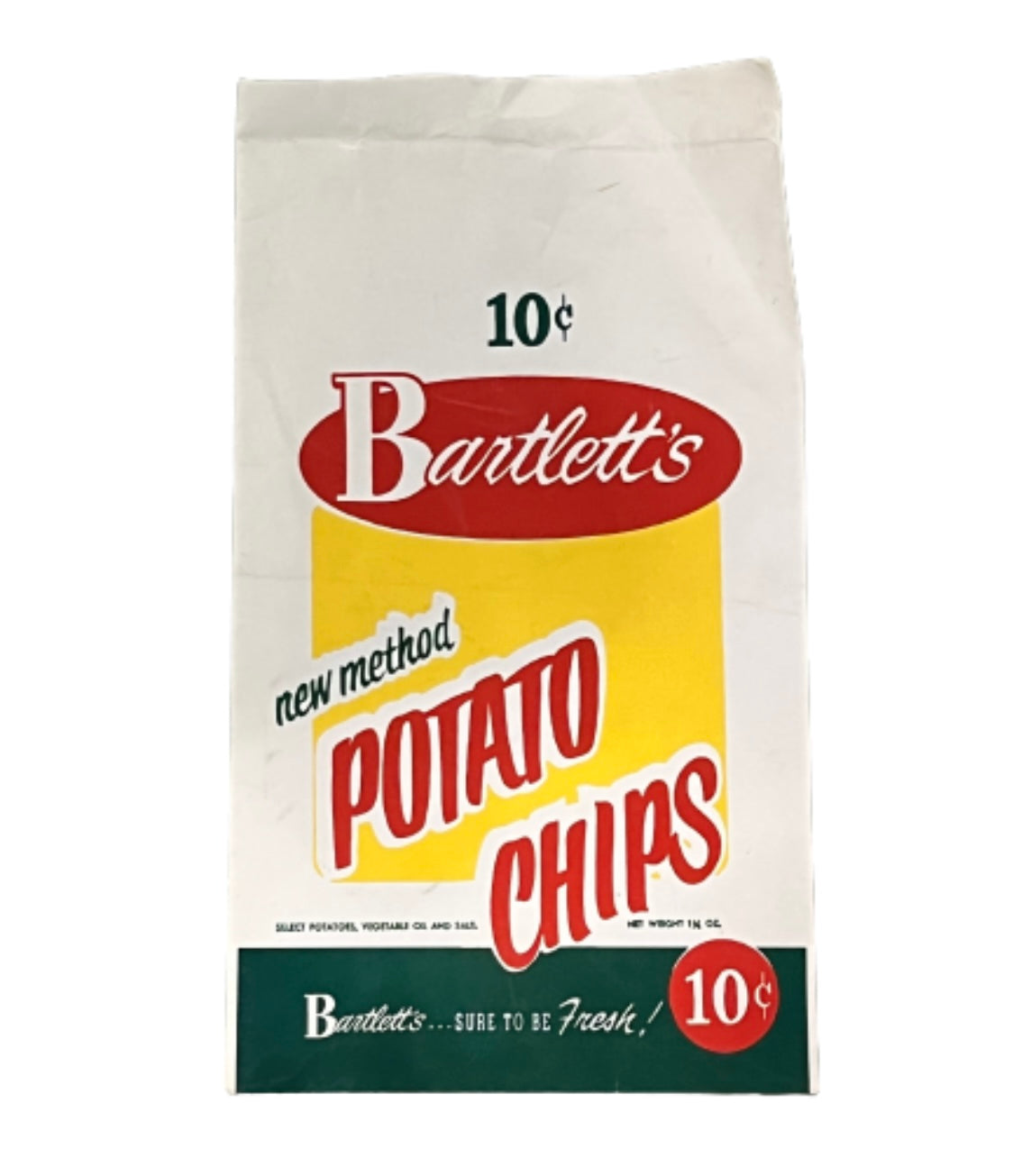 MAD MEN: Pete’s 1960s Barrett’s Potato Chip Prop Bag