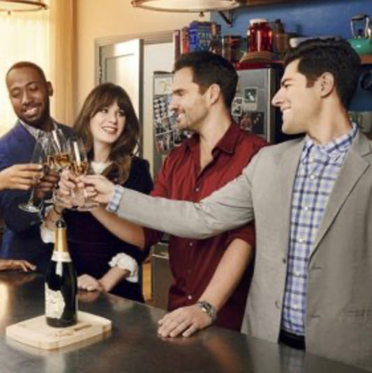 NEW GIRL: Nick Miller's ZENGA Maroon Button Up Shirt (M/L)