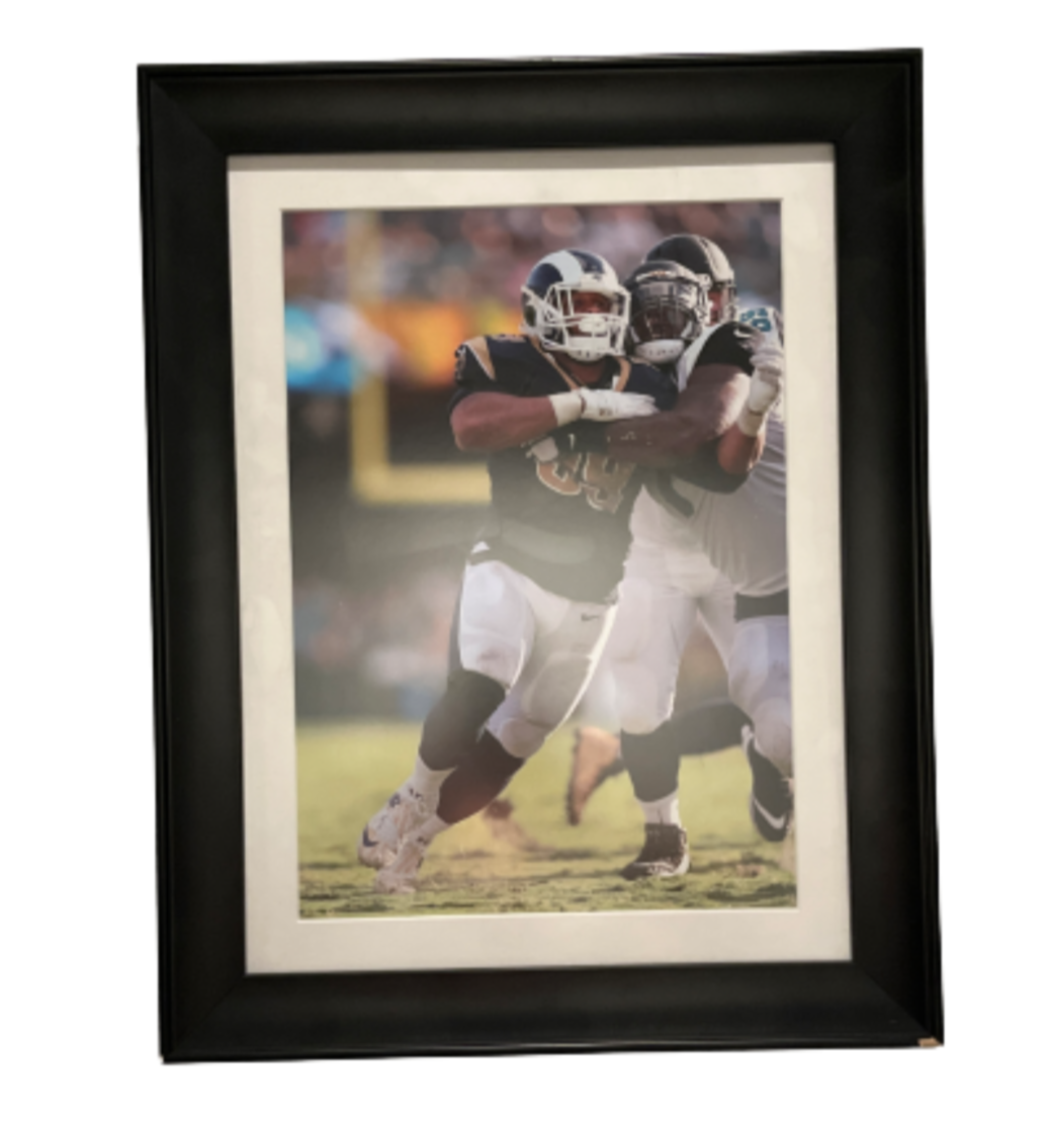 BALLERS: Charles Greane's NFL Player Framed Picture