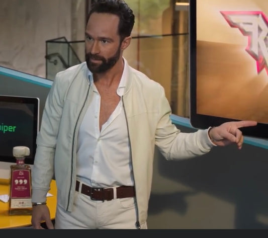 SILICON VALLEY: Russ Hanneman's CLOSED Stone Hide Jacket (M)