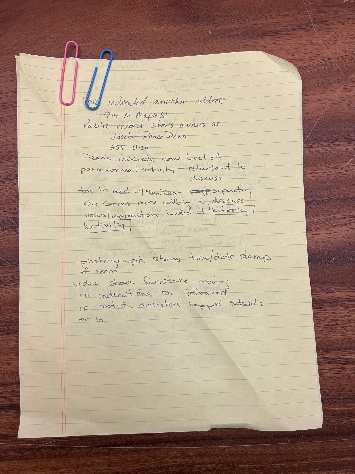 American Horror Story: Hand Written Director and Producer Notes