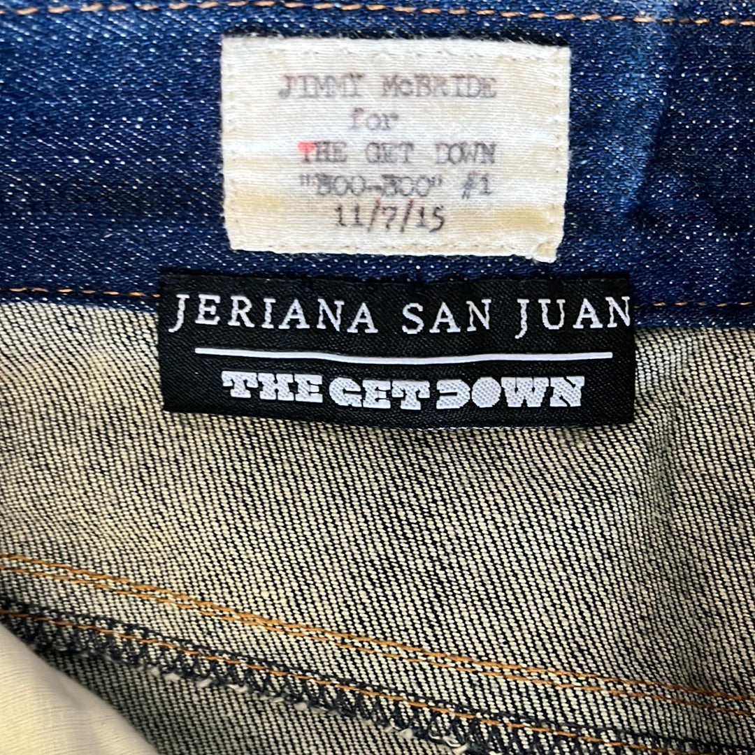 THE GET DOWN: Boo Boo’s  JERIANA SAN JUAN Vintage 70s Denim Jeans (28)