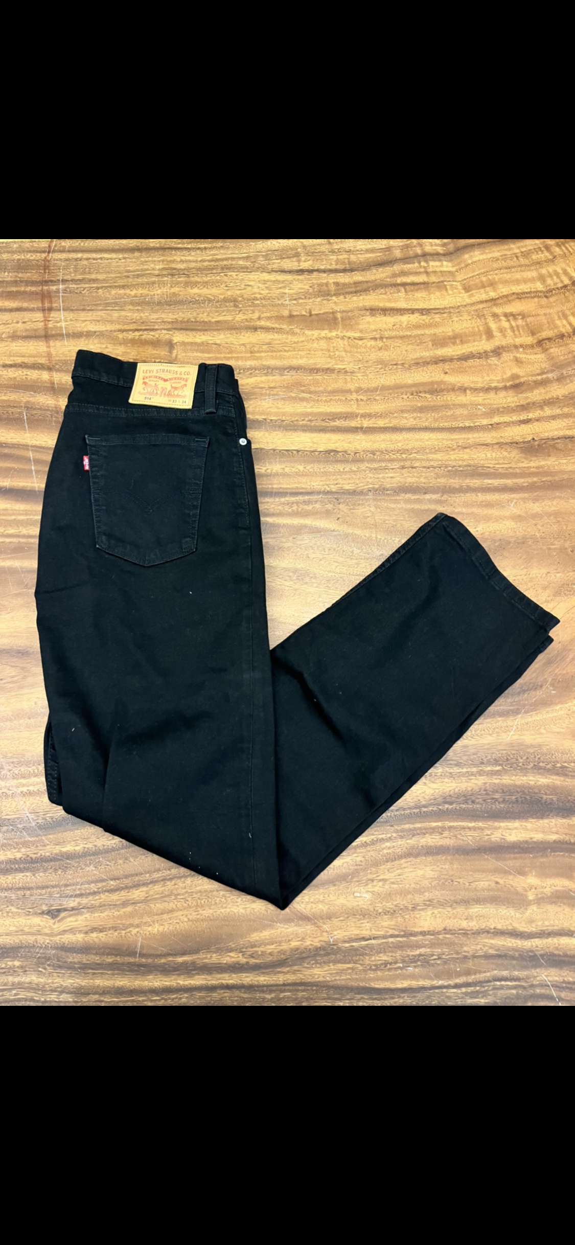 SILICON VALLEY Gilfoyle s Levi s 514 Black Denim Jeans from