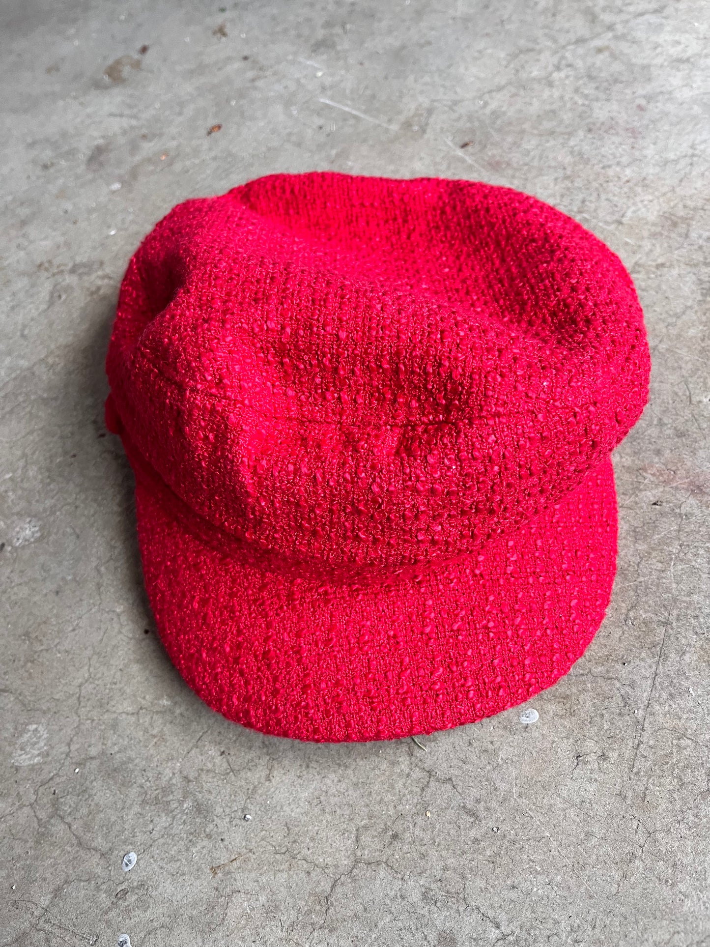 NEW GIRL: Aly Nelson's ZARA Red Cap Hat