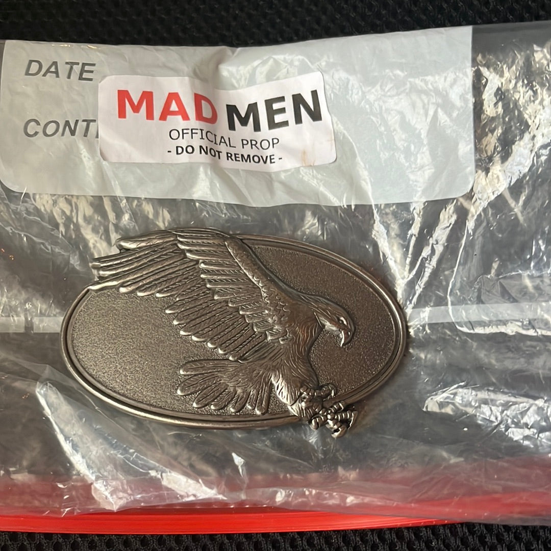 MAD MEN: Don's Mid-Century American Eagle Belt Buckle