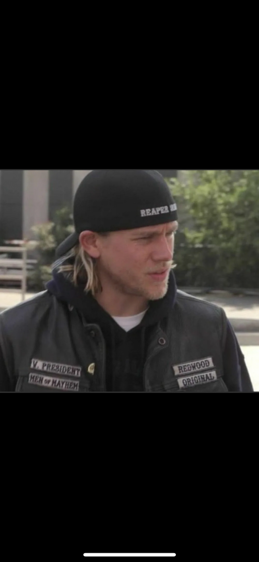 Sons Of Anarchy: Jackson Teller's Black Reaper Hat