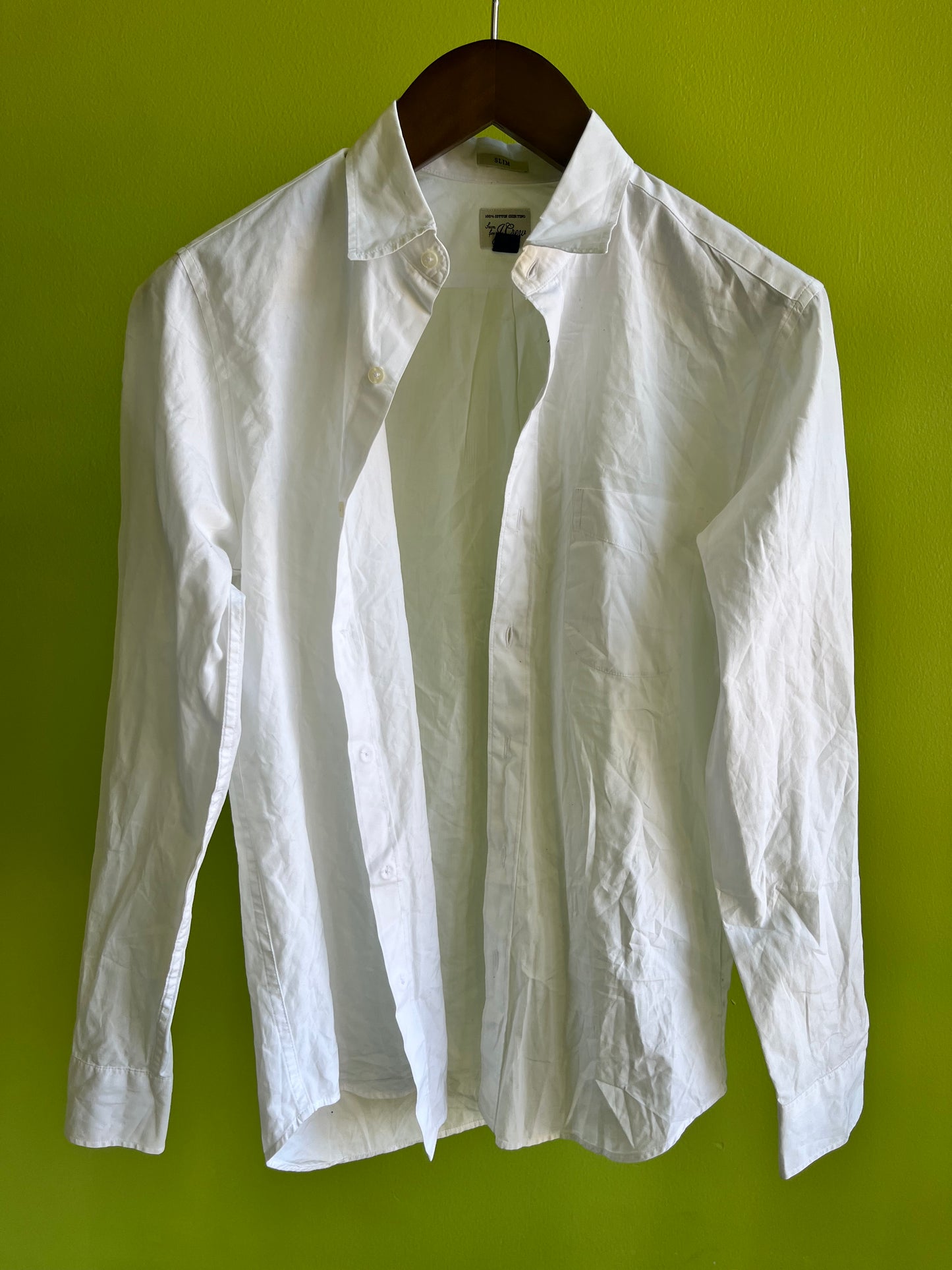 NEW GIRL: Nick Miller’s J Crew White Long sleeve Shirt